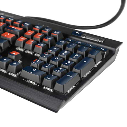 Syracuse University Orange K95 RGB PLATINUM Mechanical Gaming Keyboard Skin
