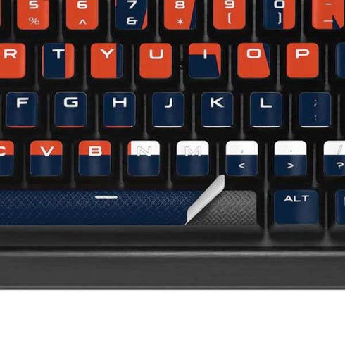 Syracuse University Orange K95 RGB PLATINUM Mechanical Gaming Keyboard Skin