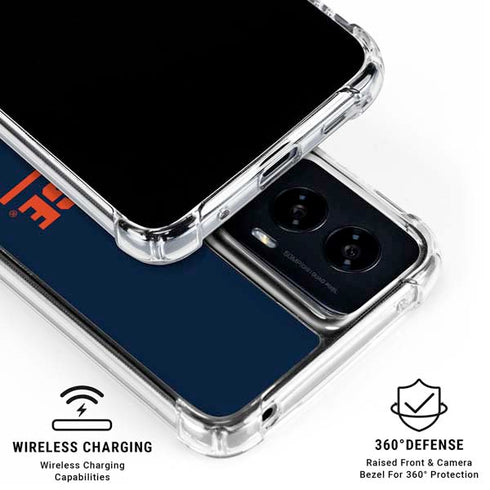 Syracuse University Orange Moto G Power 5G (2024) Clear Case
