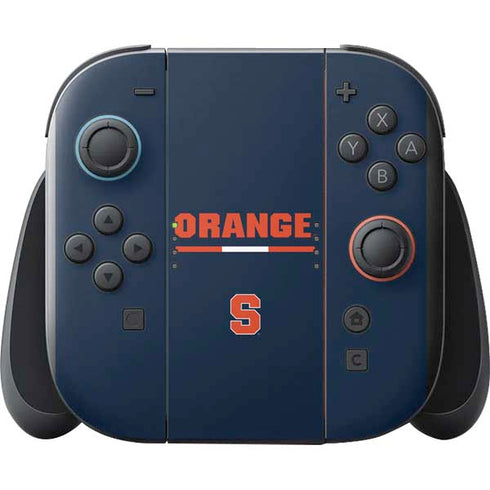 Syracuse University Orange Nintendo Switch 2 (2025) with Joy-Con Skin