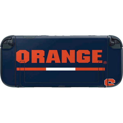 Syracuse University Orange Nintendo Switch 2 (2025) with Joy-Con Skin