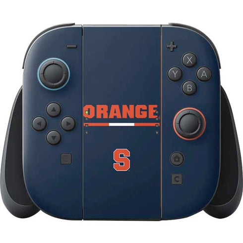 Syracuse University Orange Nintendo Switch 2 (2025) Joy-Con Controller Skin