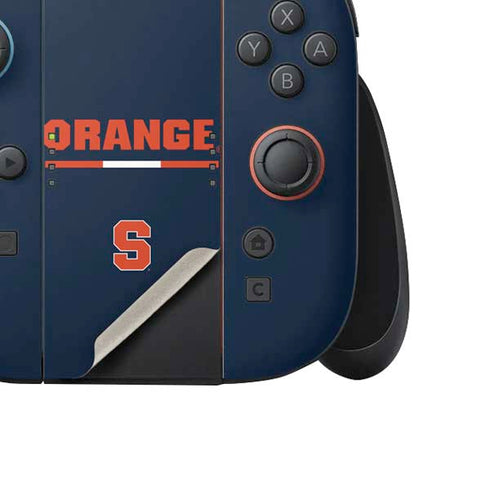 Syracuse University Orange Nintendo Switch 2 (2025) Joy-Con Controller Skin