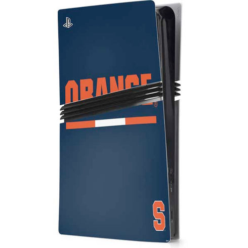 Syracuse University Orange PS5 Pro Console Skin