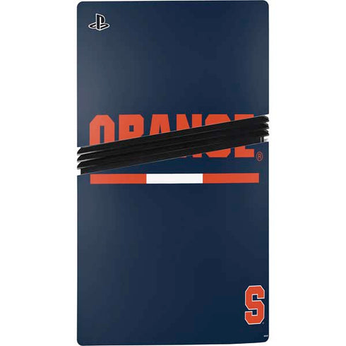 Syracuse University Orange PS5 Pro Console Skin