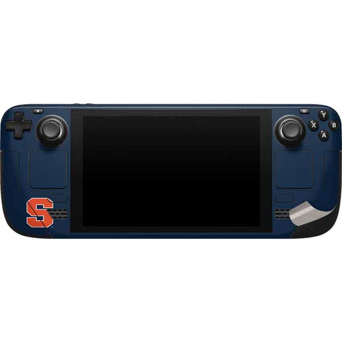 Syracuse University Orange Steam Deck Handheld Gaming Computer Skin