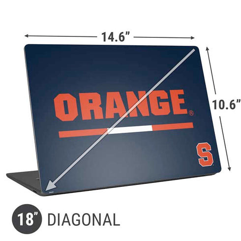 Syracuse University Orange Universal Laptop 18in (14.6 x 10.6in) Skin