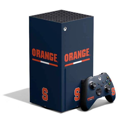 Syracuse University Orange XBox Series X Digital Edition Bundle Skin