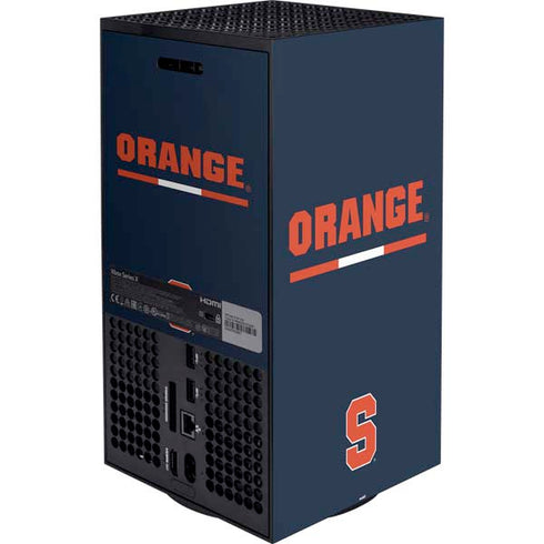 Syracuse University Orange XBox Series X Digital Edition Bundle Skin