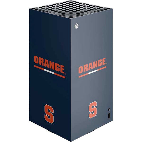 Syracuse University Orange XBox Series X Digital Edition Console Skin
