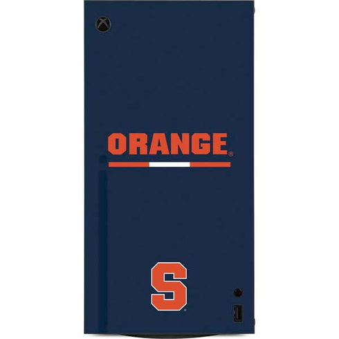 Syracuse University Orange XBox Series X Digital Edition Console Skin