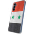 Syria Flag Distressed Galaxy A35 5G Clear Case