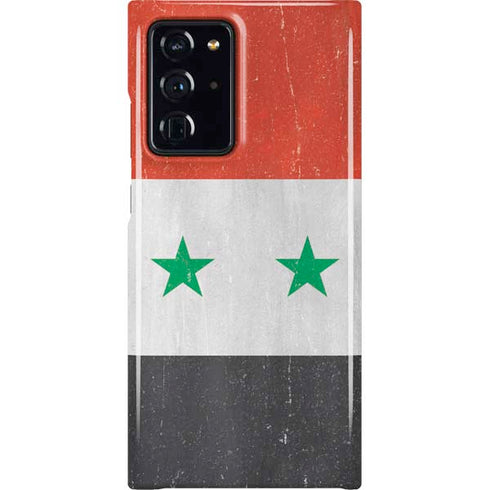 Syria Flag Distressed Galaxy Cases