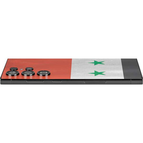 Syria Flag Distressed Galaxy S25 Ultra Skin