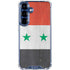 Syria Flag Distressed Galaxy S25 Clear Case
