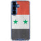 Syria Flag Distressed Galaxy S25 Plus Clear Case