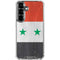 Syria Flag Distressed Galaxy S26 Clear Case