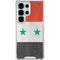 Syria Flag Distressed Galaxy S26 Ultra Clear Case