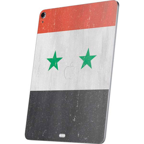 Syria Flag Distressed Apple iPad Air Skin