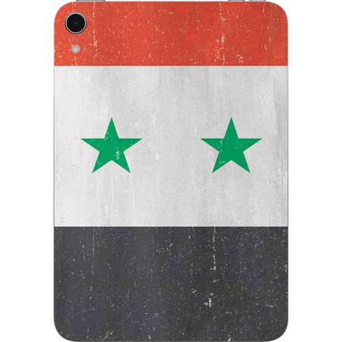 Syria Flag Distressed Apple iPad Mini Skin