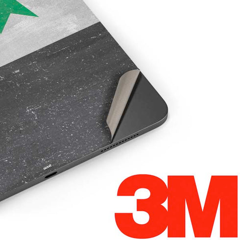 Syria Flag Distressed Apple iPad Pro Skin