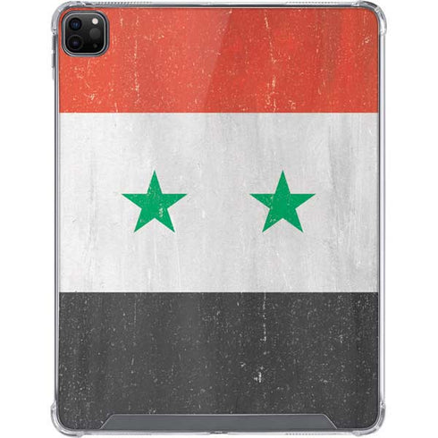 Syria Flag Distressed iPad Cases