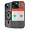 Syria Flag Distressed iPhone 14 Plus Kickstand Case