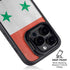 Syria Flag Distressed iPhone 15 Pro Kickstand Case