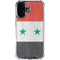 Syria Flag Distressed iPhone 16 Plus Clear Case