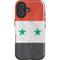 Syria Flag Distressed iPhone 16 Plus Magsafe Impact Case