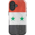 Syria Flag Distressed iPhone 16 Plus Magsafe Impact Case