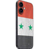 Syria Flag Distressed iPhone 16 Plus Skin