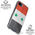 Syria Flag Distressed iPhone 16e Clear Case