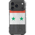 Syria Flag Distressed iPhone 18 Pro Clear Case