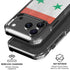 Syria Flag Distressed iPhone 18 Pro Clear Case