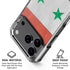 Syria Flag Distressed iPhone 18 Pro Clear Case