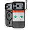 Syria Flag Distressed iPhone 18 Pro Kickstand Case