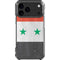 Syria Flag Distressed iPhone 18 Pro Max Clear Case