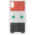 Syria Flag Distressed iPhone XS Clear Case
