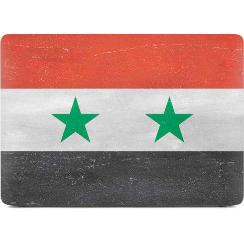 Syria Flag Distressed Apple MacBook Air Skin