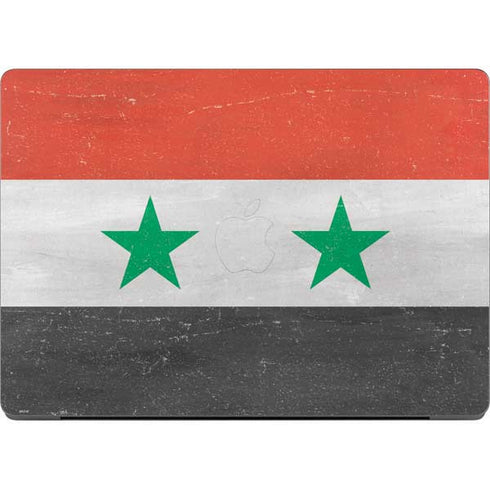 Syria Flag Distressed Apple MacBook Pro 14-inch Skin