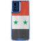 Syria Flag Distressed Moto G 5G (2024) Clear Case