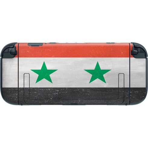 Syria Flag Distressed Nintendo Switch 2 (2025) with Joy-Con Skin