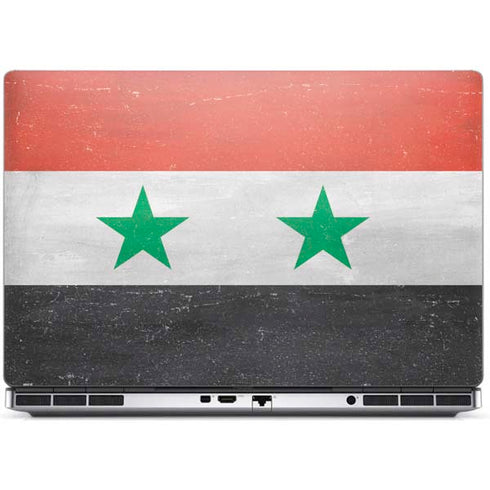 Syria Flag Distressed Dell Precision Skin