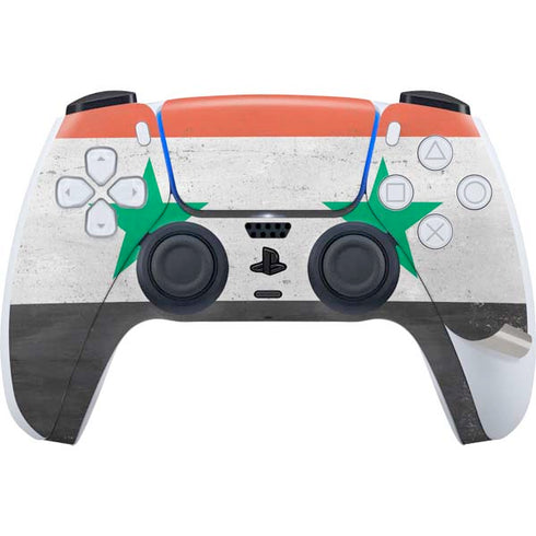 Syria Flag Distressed PS5 Pro Bundle Skin