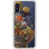 Tabby Cat with Flowers by Nene Thomas Galaxy Cases