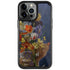 Tabby Cat with Flowers by Nene Thomas iPhone Cases
