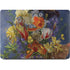 Tabby Cat with Flowers by Nene Thomas Apple MacBook Pro 16-inch Skin