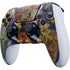 Tabby Cat with Flowers by Nene Thomas PS5 DualSense Edge Pro Controller Skin
