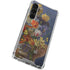Tabby Cat with Flowers by Nene Thomas Galaxy S24 FE Clear Case